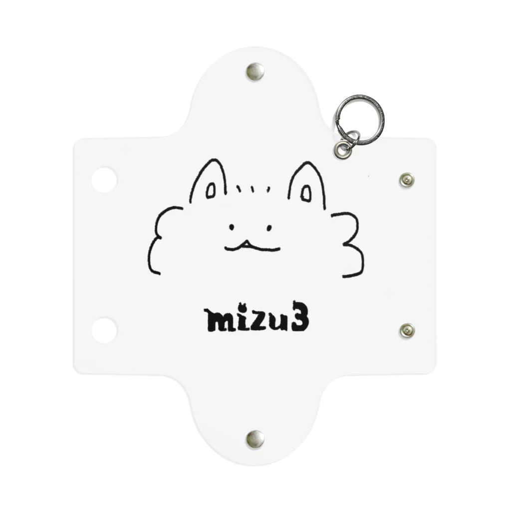 みずさんストアーの何か言いたげなねこちゃん Mini Clear Multipurpose Case