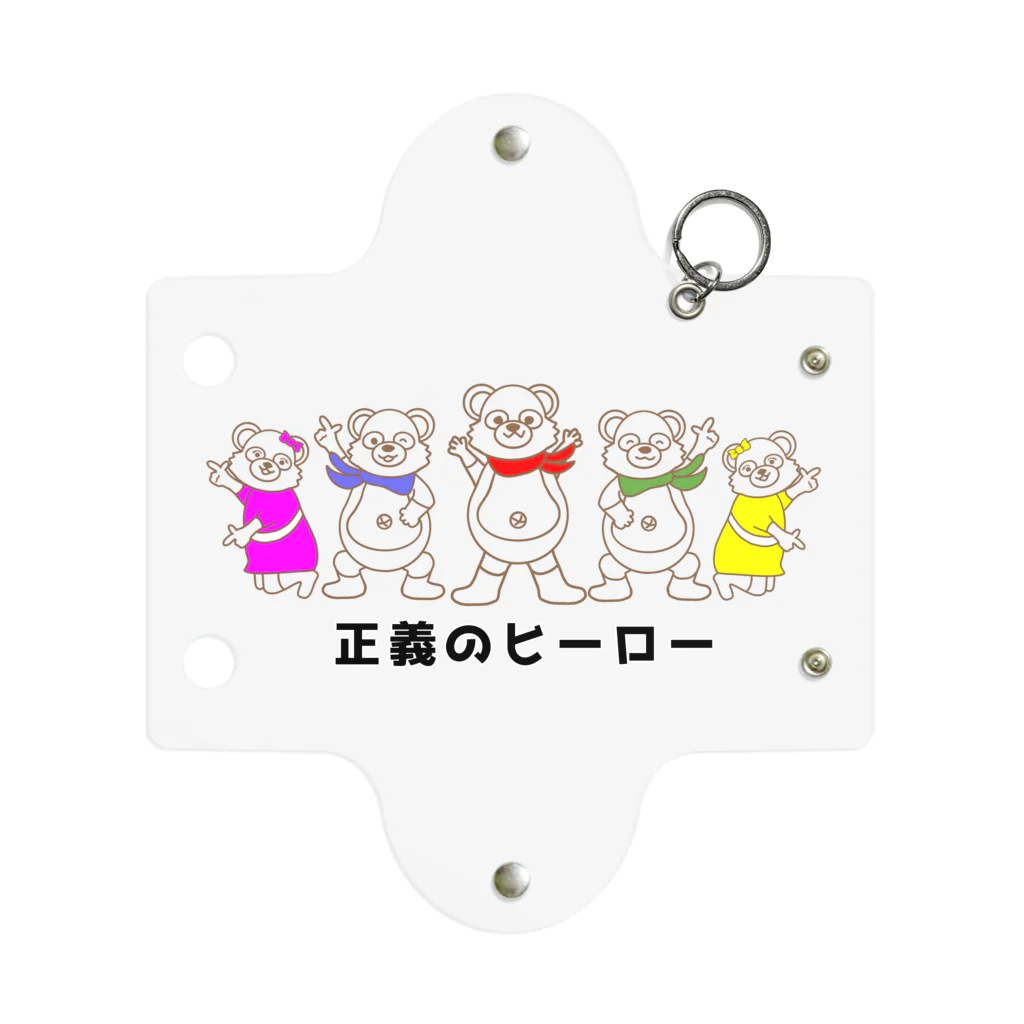 momolove の正義のヒーロー Mini Clear Multipurpose Case