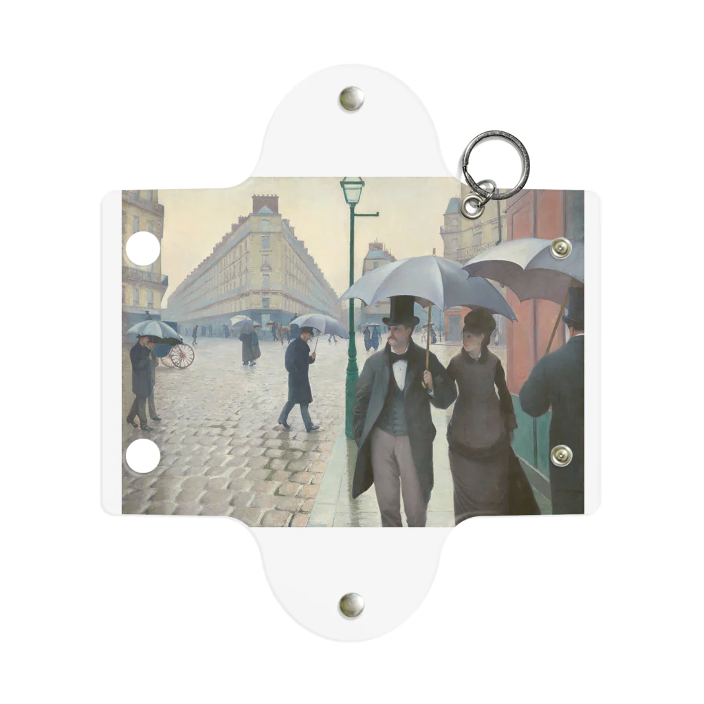 世界美術商店のパリの通り、雨 / Paris Street; Rainy Day Mini Clear Multipurpose Case