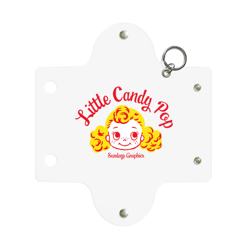 SUNDAYS GRAPHICSのLittle Candy Popちゃん！ ミニクリアマルチケース