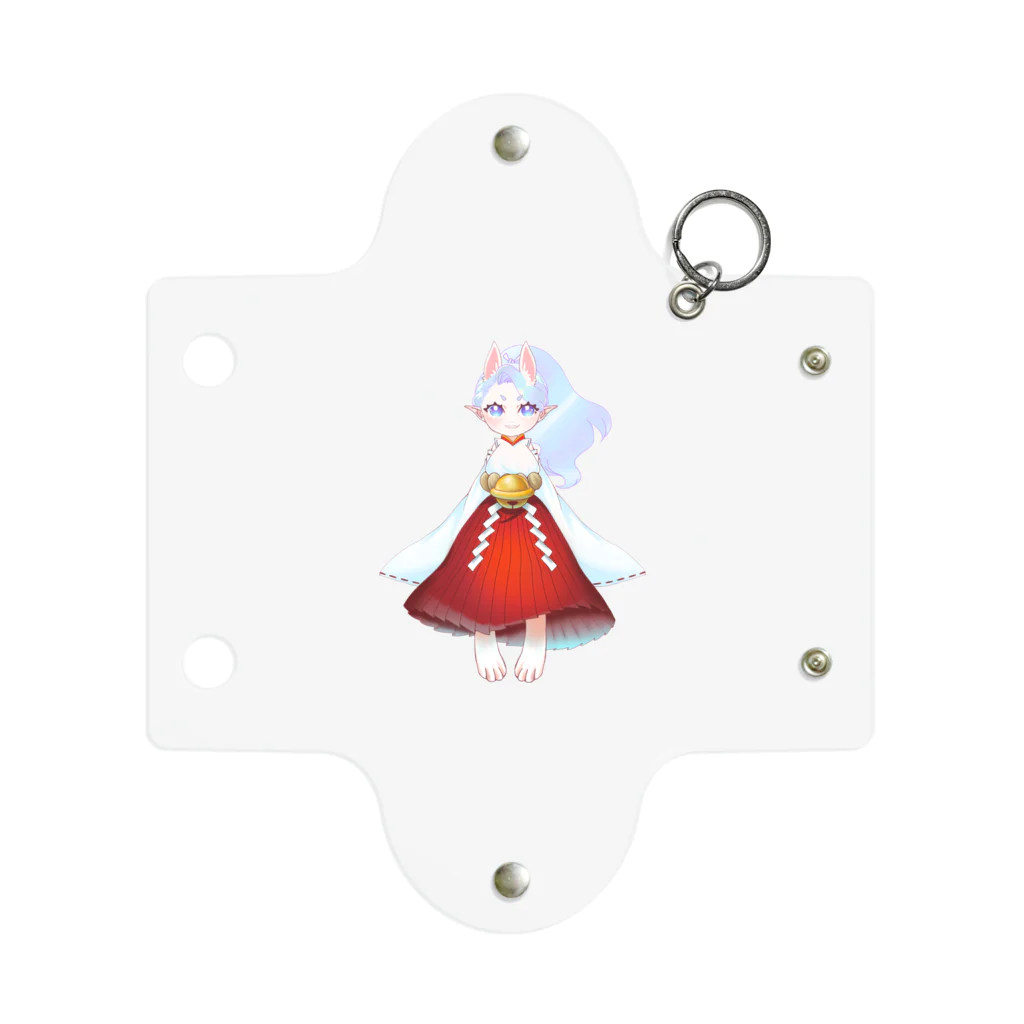 虹狐ちゃんのお店のにじげん尼崎公式キャラクター　天音虹狐　配信Ver Mini Clear Multipurpose Case