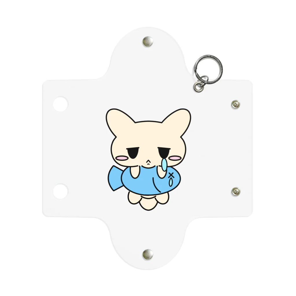 ムスっと！のピエんとねこさん Mini Clear Multipurpose Case