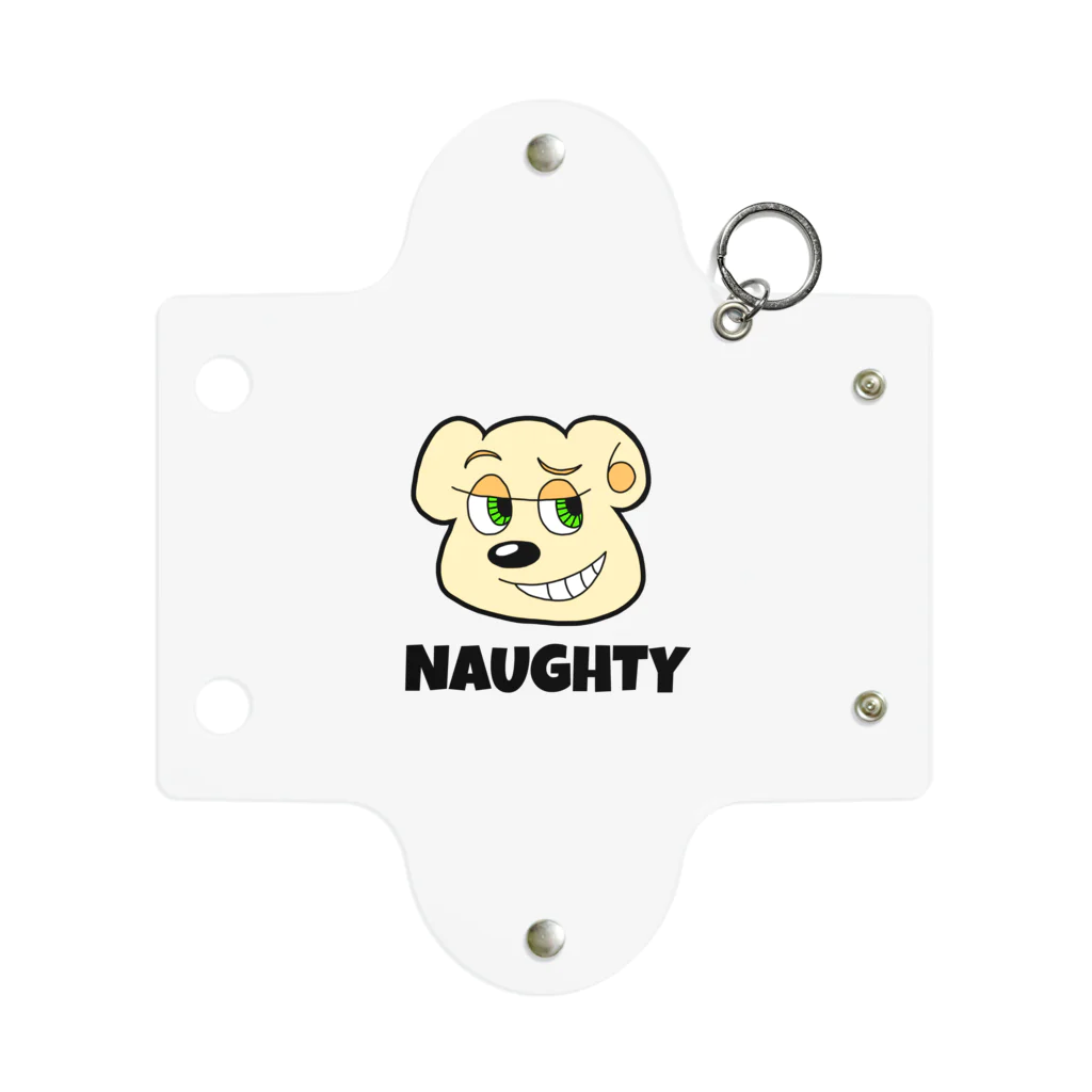 NAUGHTYのNAUGHTY BEARくん Mini Clear Multipurpose Case