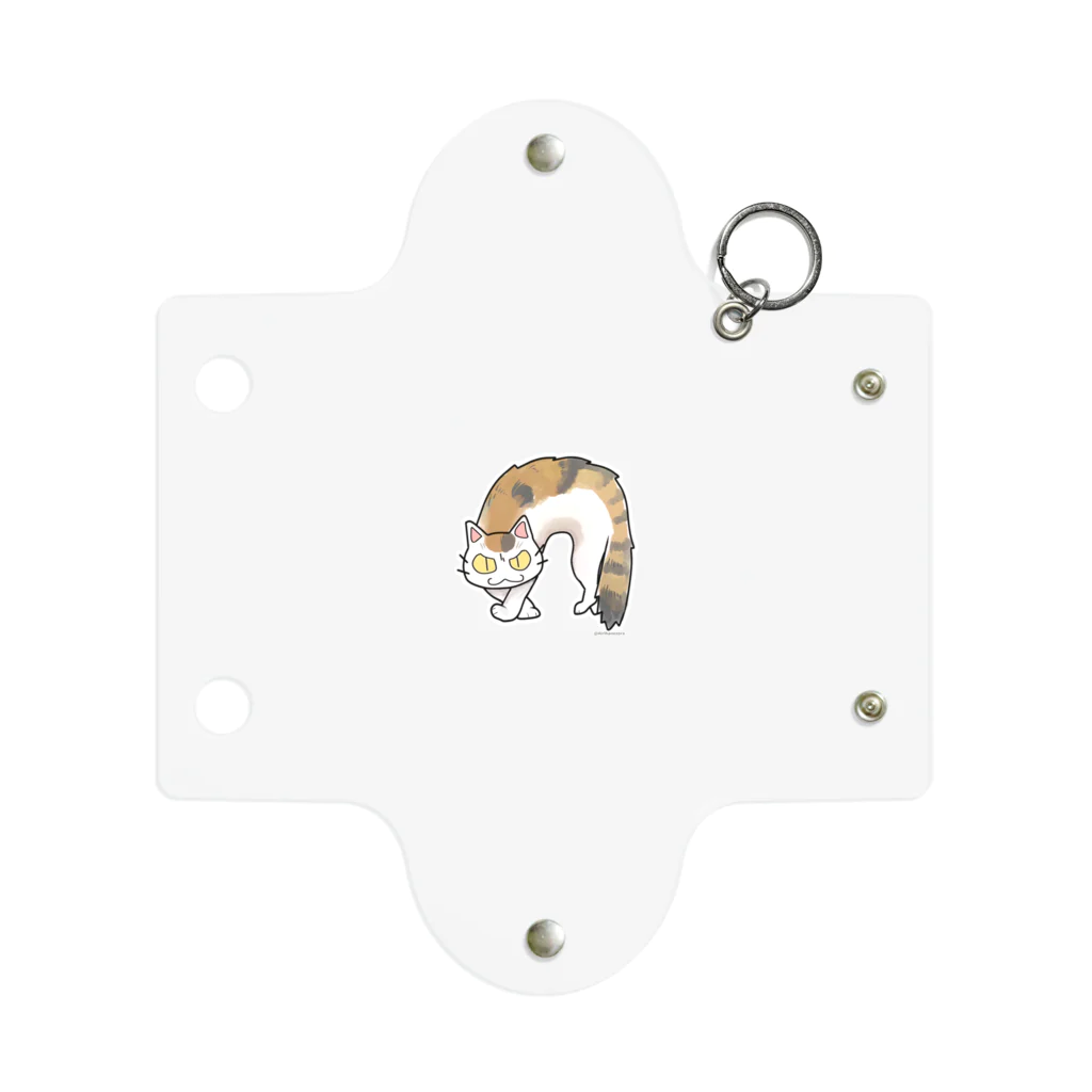 はねぞらあいりのふしゃ猫ミケシリーズ Mini Clear Multipurpose Case