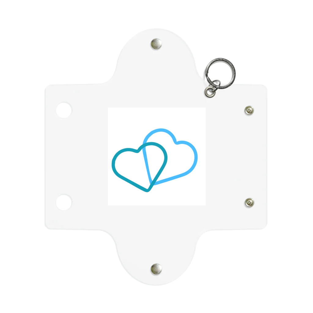 Blue Heartsのブルーハート Mini Clear Multipurpose Case