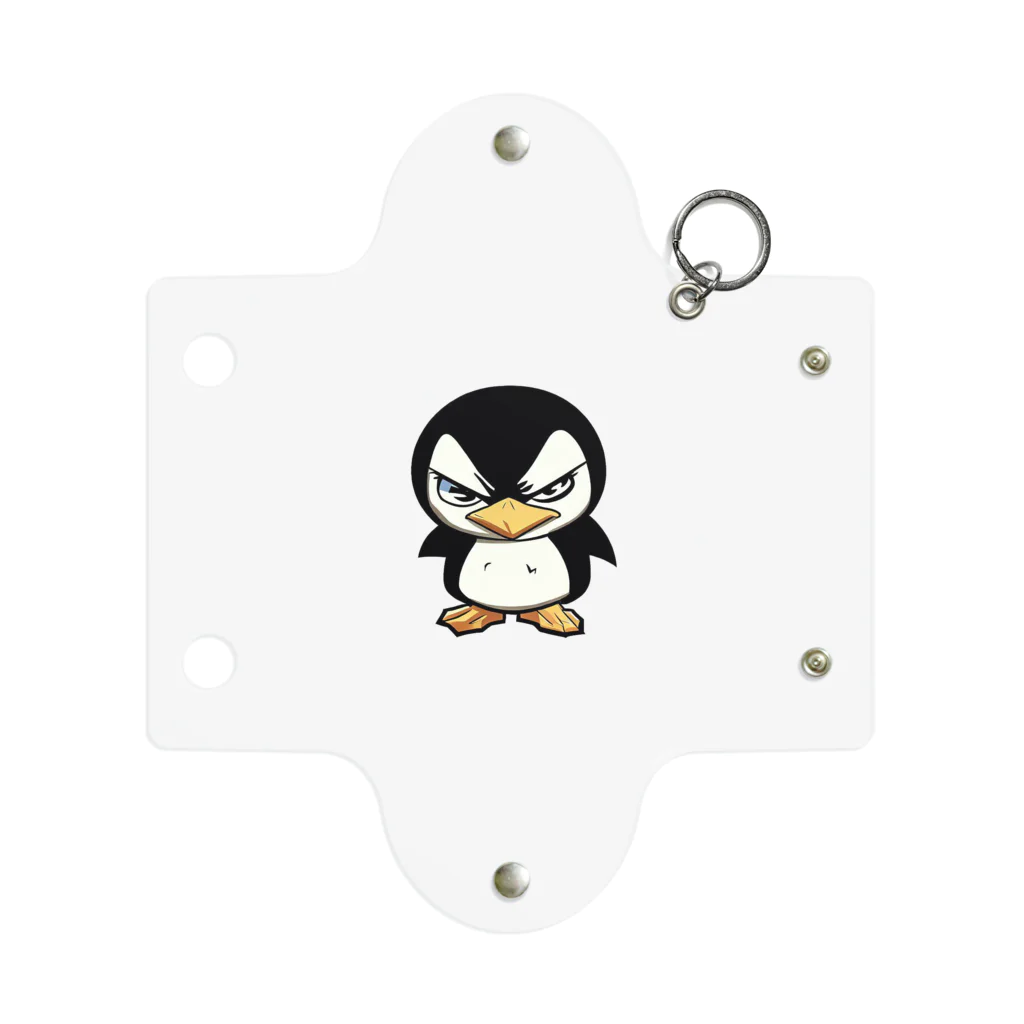 スバルSUZURI店のnaughty penguin 01 Mini Clear Multipurpose Case