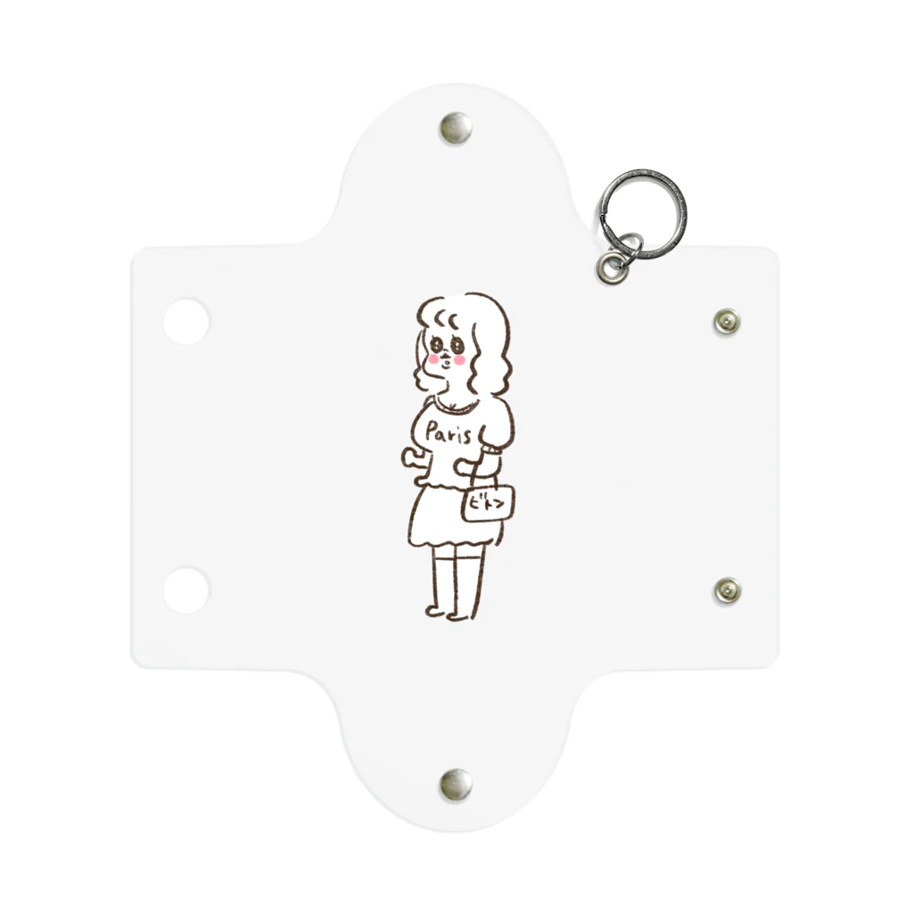 やまもとりえのパリス（Yちゃん） Mini Clear Multipurpose Case