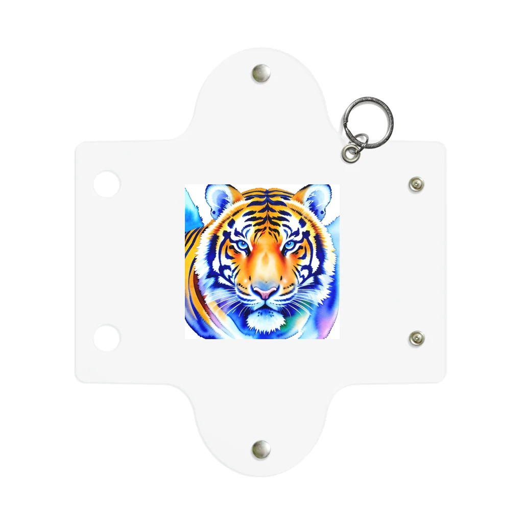 ZUKASAMAのワイルドな虎🐯 Mini Clear Multipurpose Case