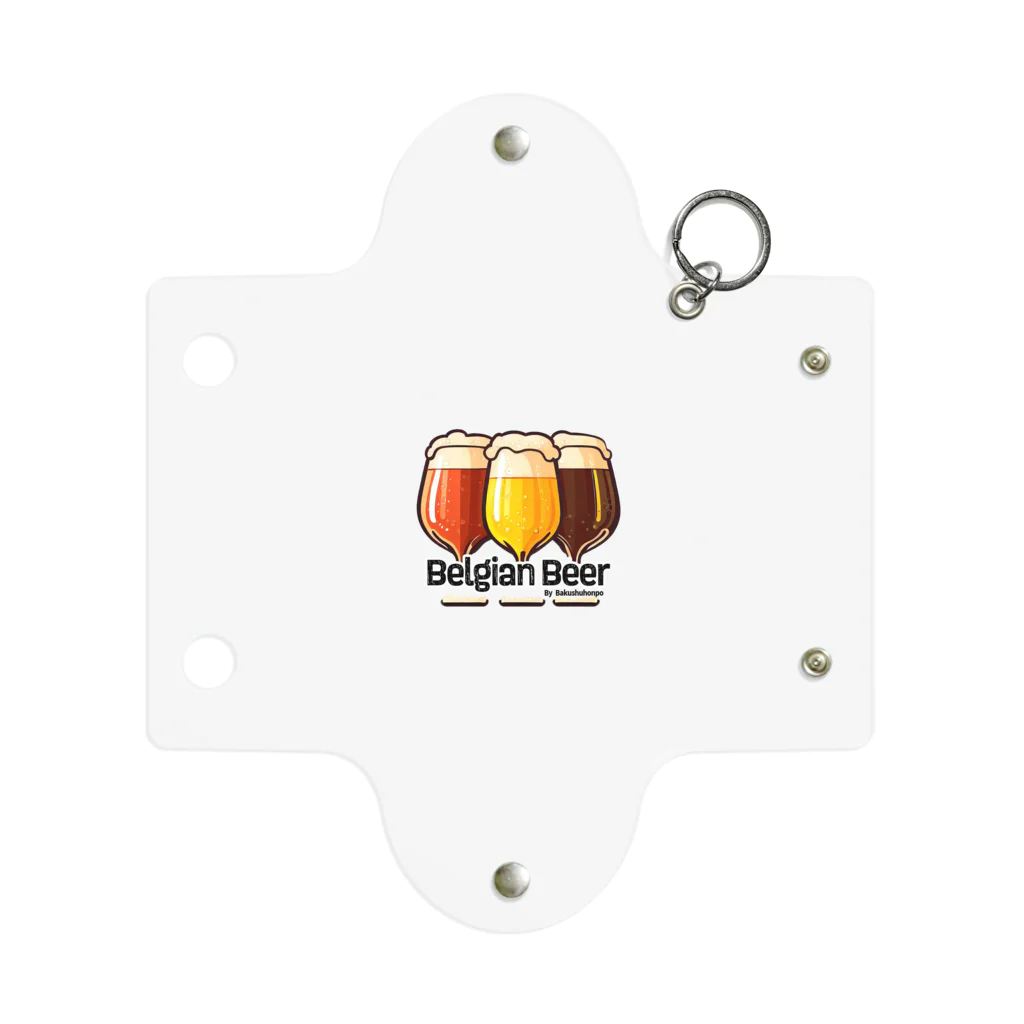 ベルギービールバー麦酒本舗公式グッズの3Belgian Beers Mini Clear Multipurpose Case