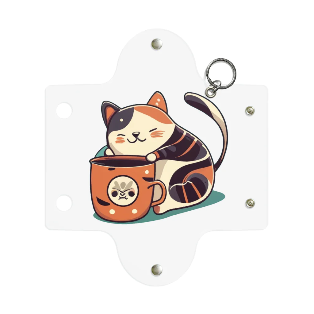 ピヨ爺の副業のほっとひとねこ = ねこまる = Mini Clear Multipurpose Case