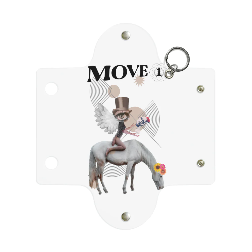 RueのArtの1→MOVE Stylish Lenormand  ミニクリアマルチケース