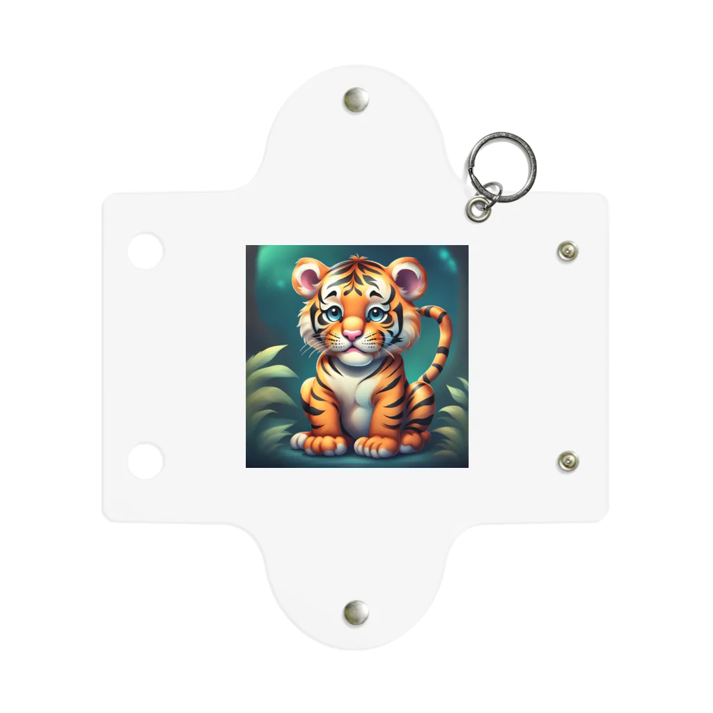 rua-ruc-brzのPretty Tiger Mini Clear Multipurpose Case