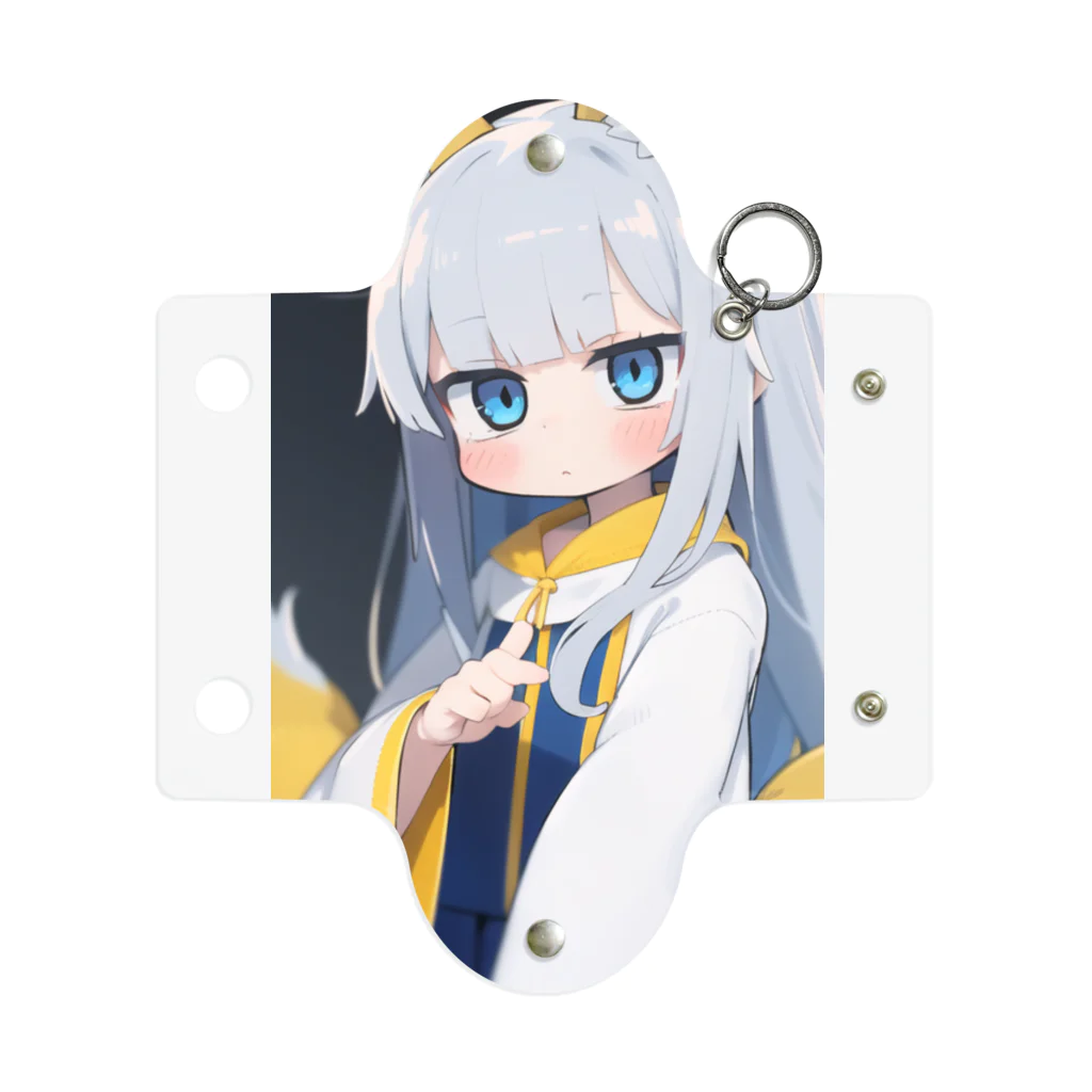 ケモ耳美少女キツネちゃん（AIart）の魅惑的なキツネ姿の美女 Mini Clear Multipurpose Case