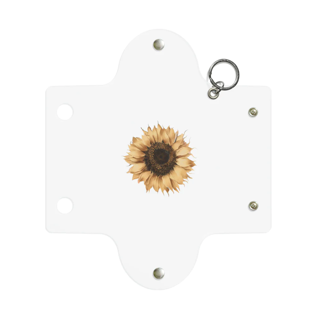 Atelier Petrichor Forestのヒマワリ Sunflower Mini Clear Multipurpose Case