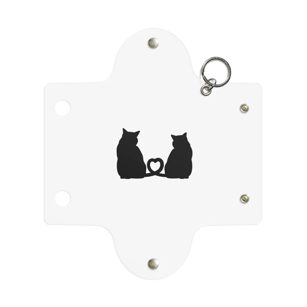 Drecome_Designの恋猫 Mini Clear Multipurpose Case