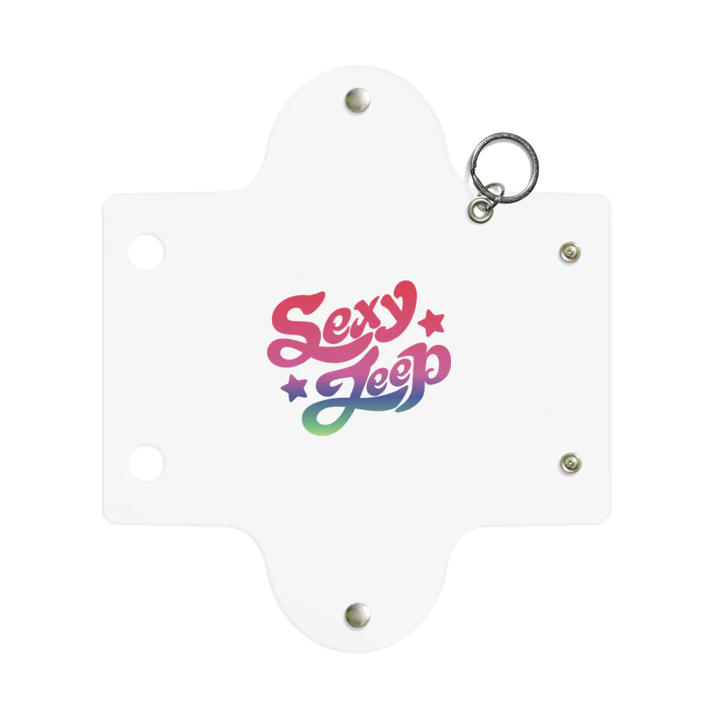 SexyJeepのセクシージープWスター　ピンク Mini Clear Multipurpose Case