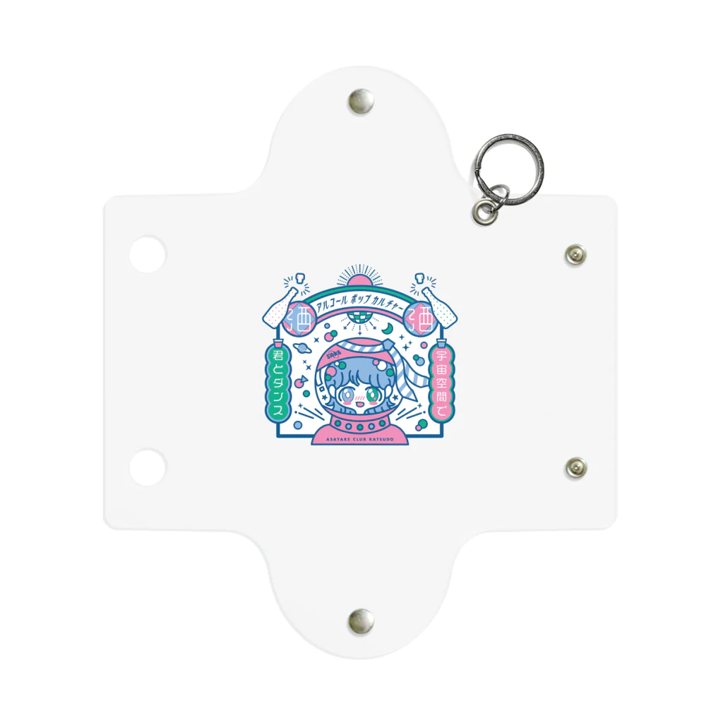 アルコールポップカルチャーのアルコールポップカルチャー〈朝やけクラブ活動〉 Mini Clear Multipurpose Case