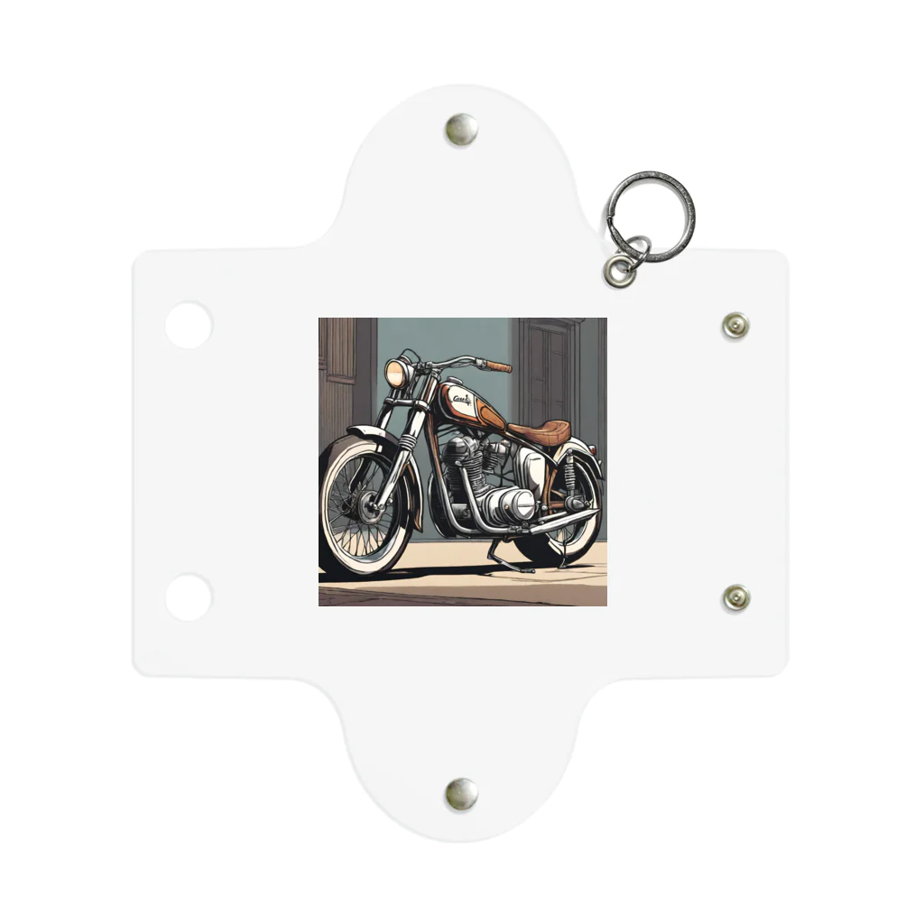 MORIXのクラッシクなバイクのグッツ Mini Clear Multipurpose Case