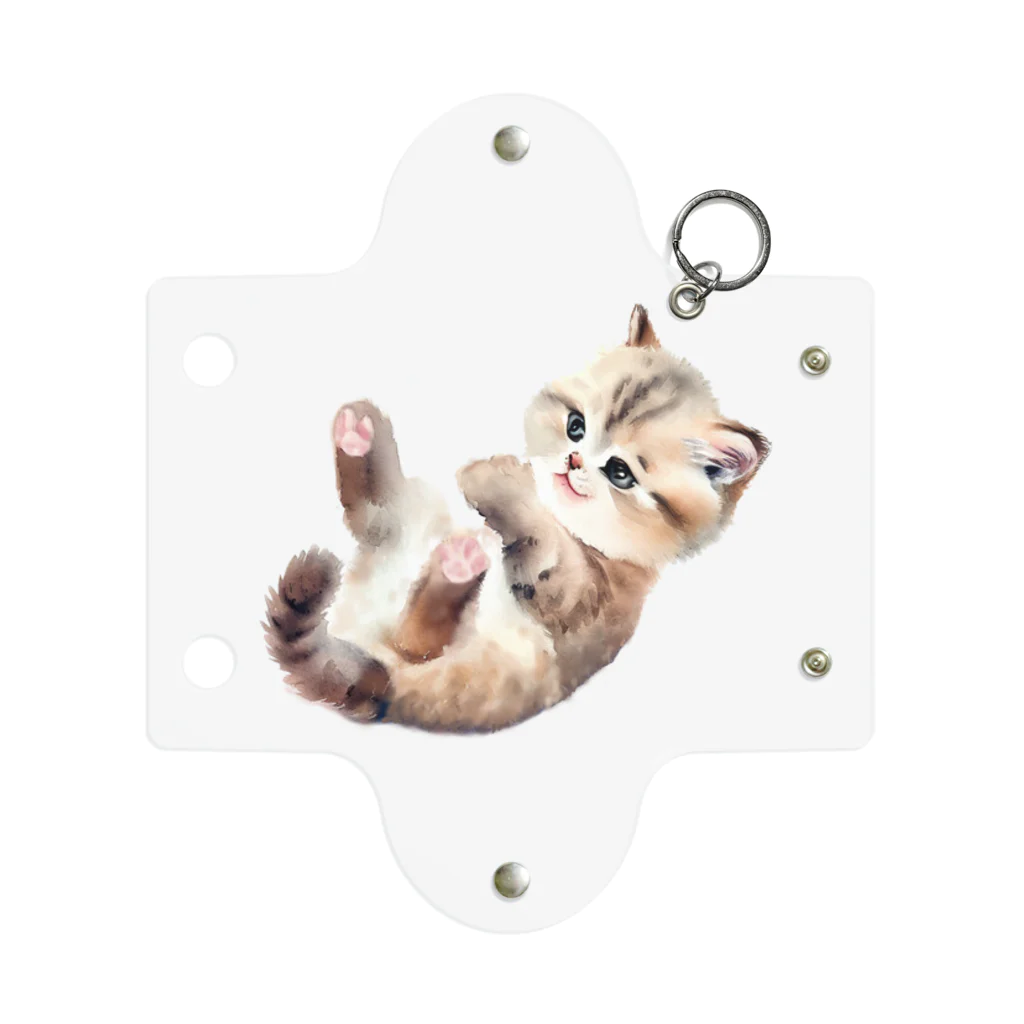 soramame1119の仔猫のマリ Mini Clear Multipurpose Case