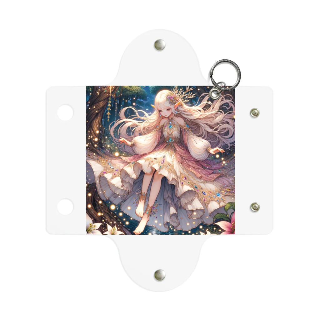 Sesilionの星の精霊の夜舞 Dance of the Star Spirit Mini Clear Multipurpose Case