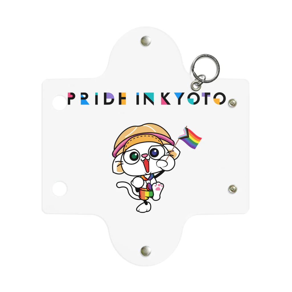 PRIDE in KYOTOのことにゃん Mini Clear Multipurpose Case