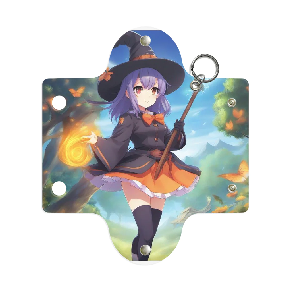 Enigma_Whispererの見習い魔女っ娘 Mini Clear Multipurpose Case