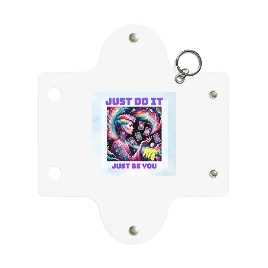 KIZUKI のJUST DO IT Mini Clear Multipurpose Case