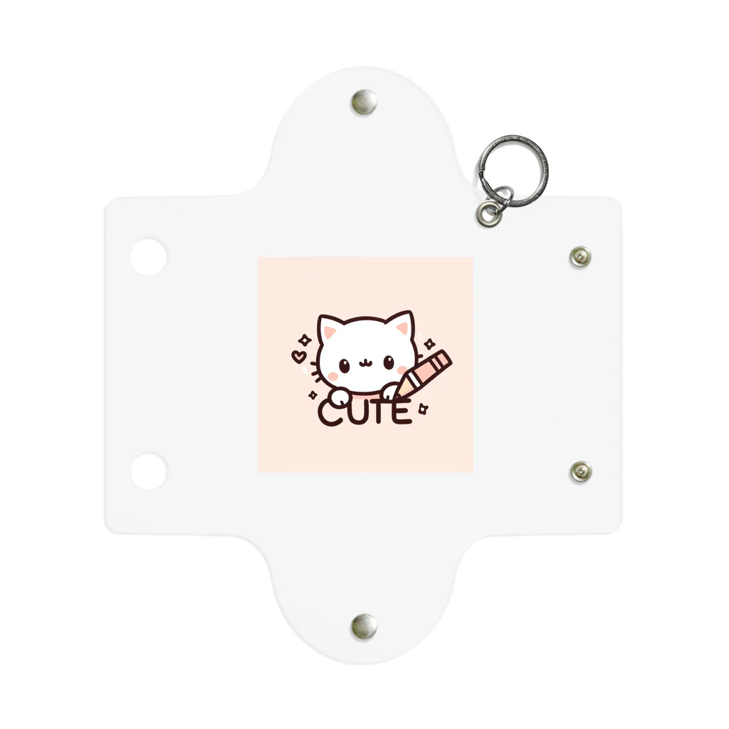 mini_asuのCut 猫 Mini Clear Multipurpose Case