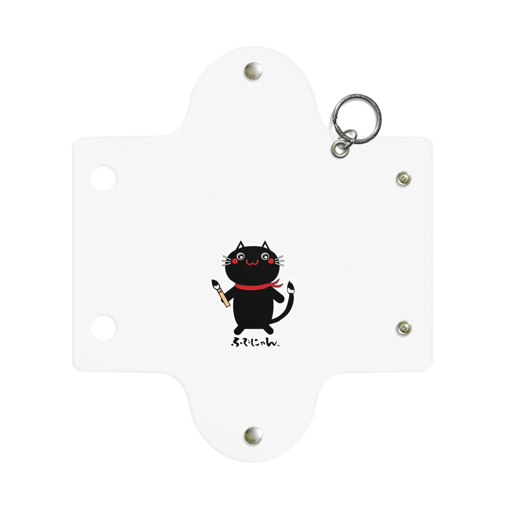 ふでにゃん™️【公式】のふでにゃん・文字入り Mini Clear Multipurpose Case