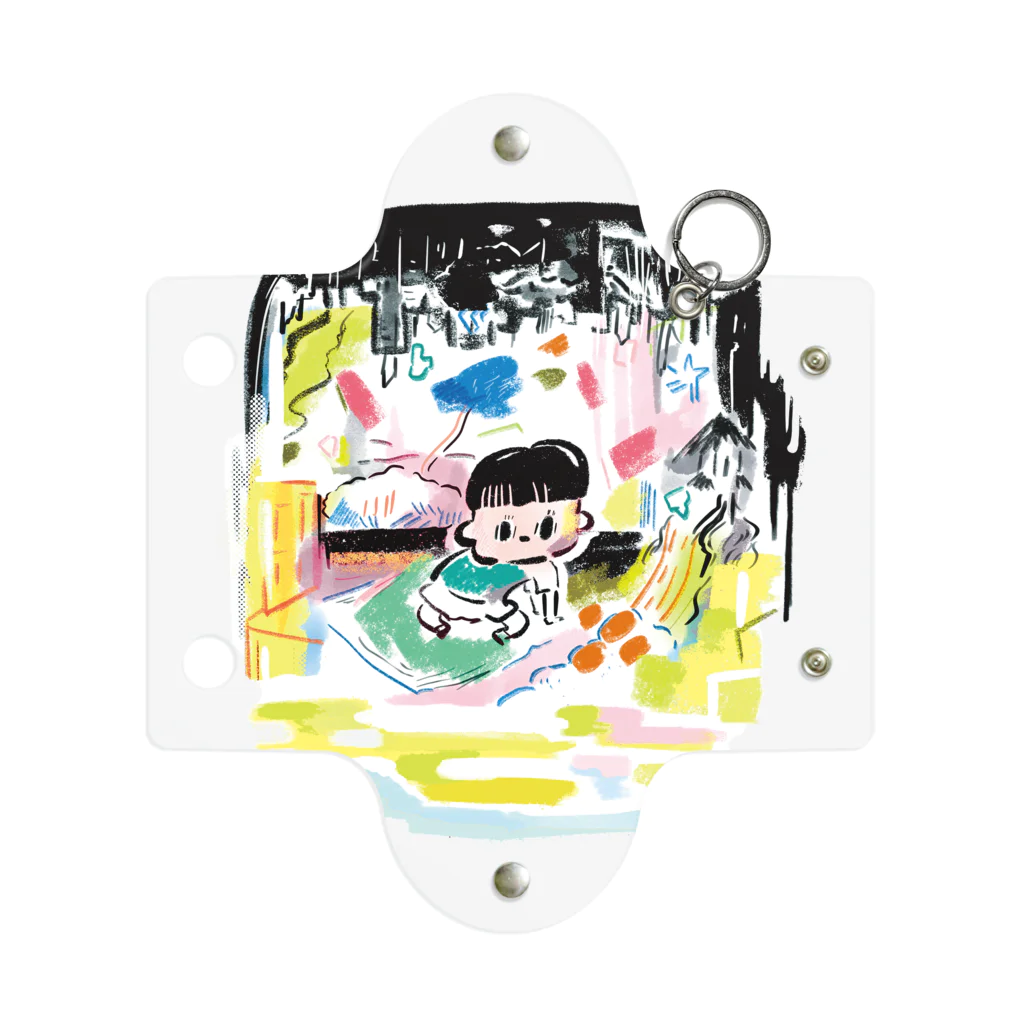 香川尚子　naokokagawaのillusion Mini Clear Multipurpose Case