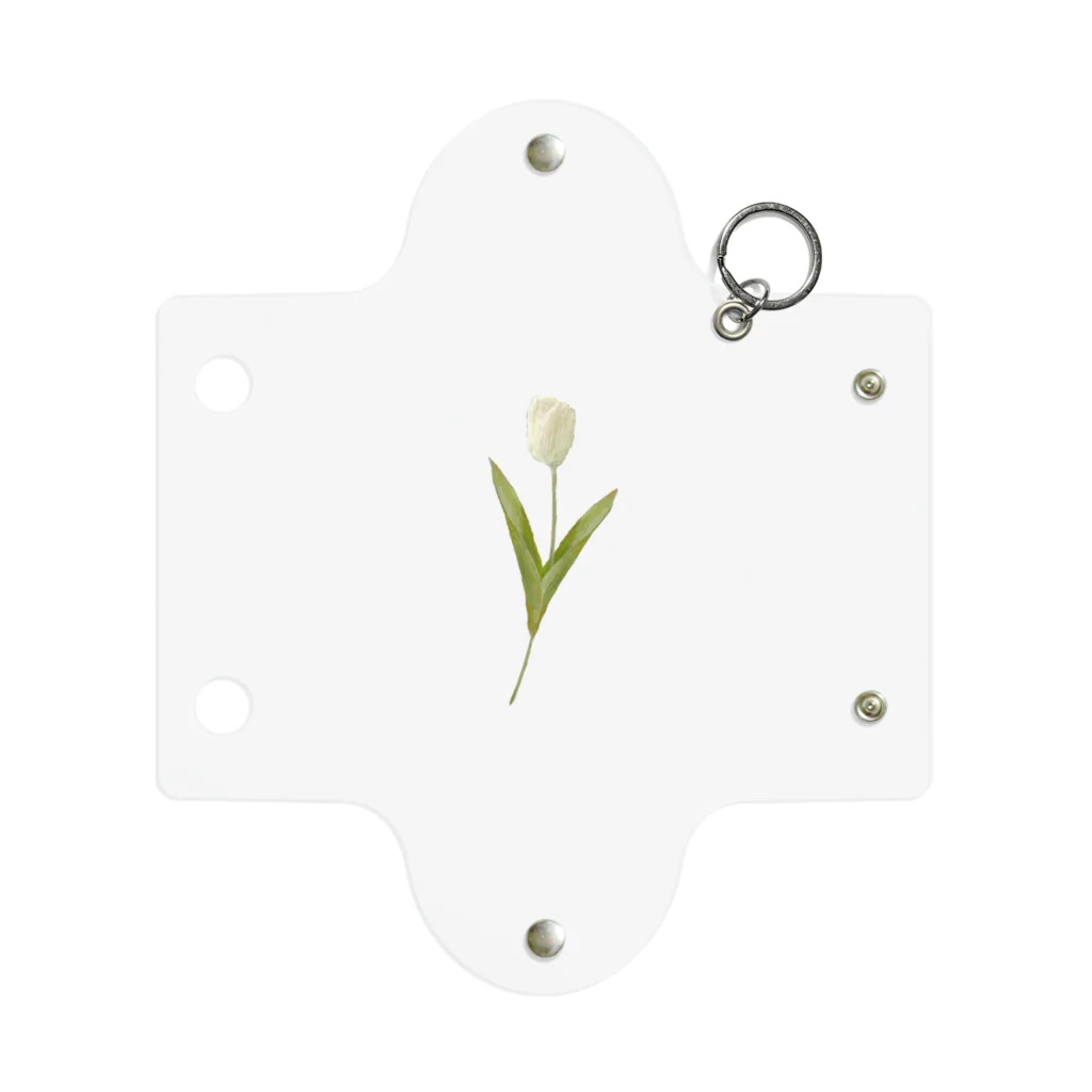 rilybiiのCream Tulip Mini Clear Multipurpose Case