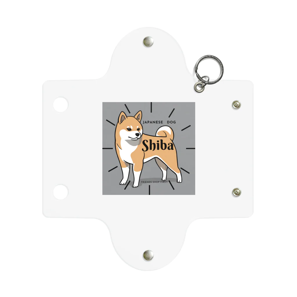 MarilyneのジャパニーズわんこShiba Mini Clear Multipurpose Case