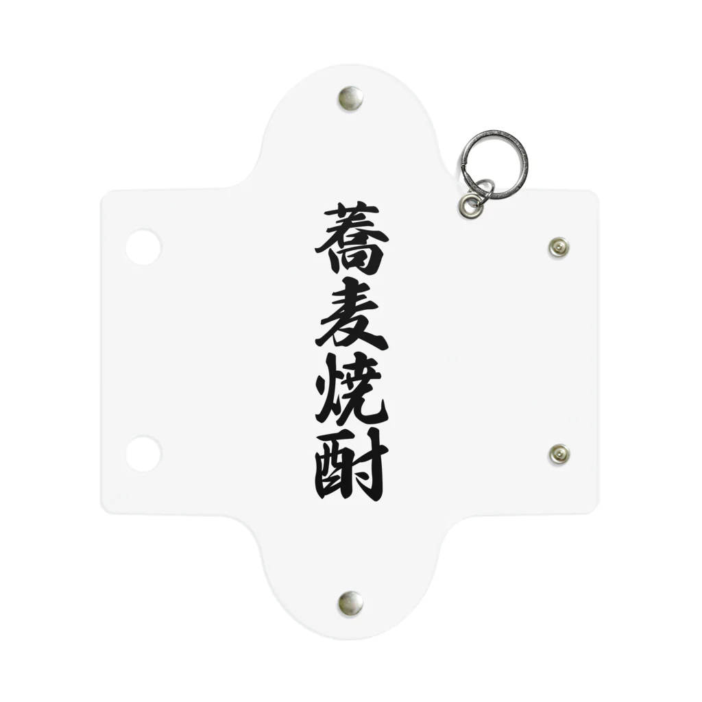 着る文字屋の蕎麦焼酎 Mini Clear Multipurpose Case