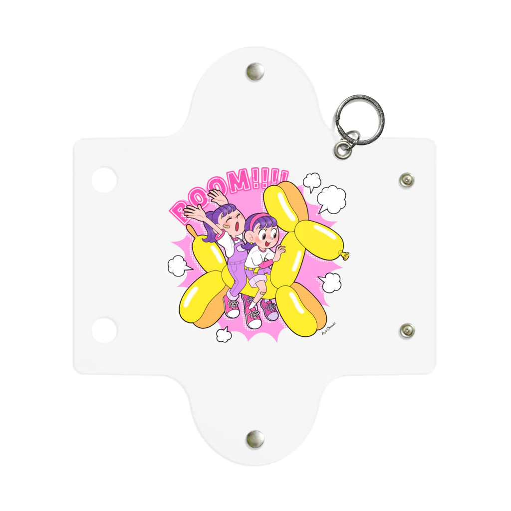 おおつきあやのBALLOON DOG Mini Clear Multipurpose Case