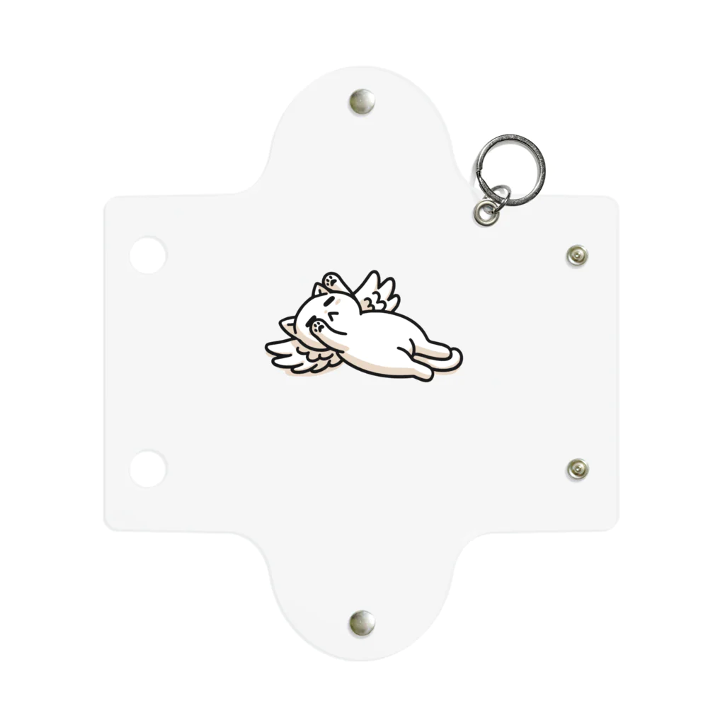 Mystery Cat Worldの何もしたくないのんびりねこ Mini Clear Multipurpose Case