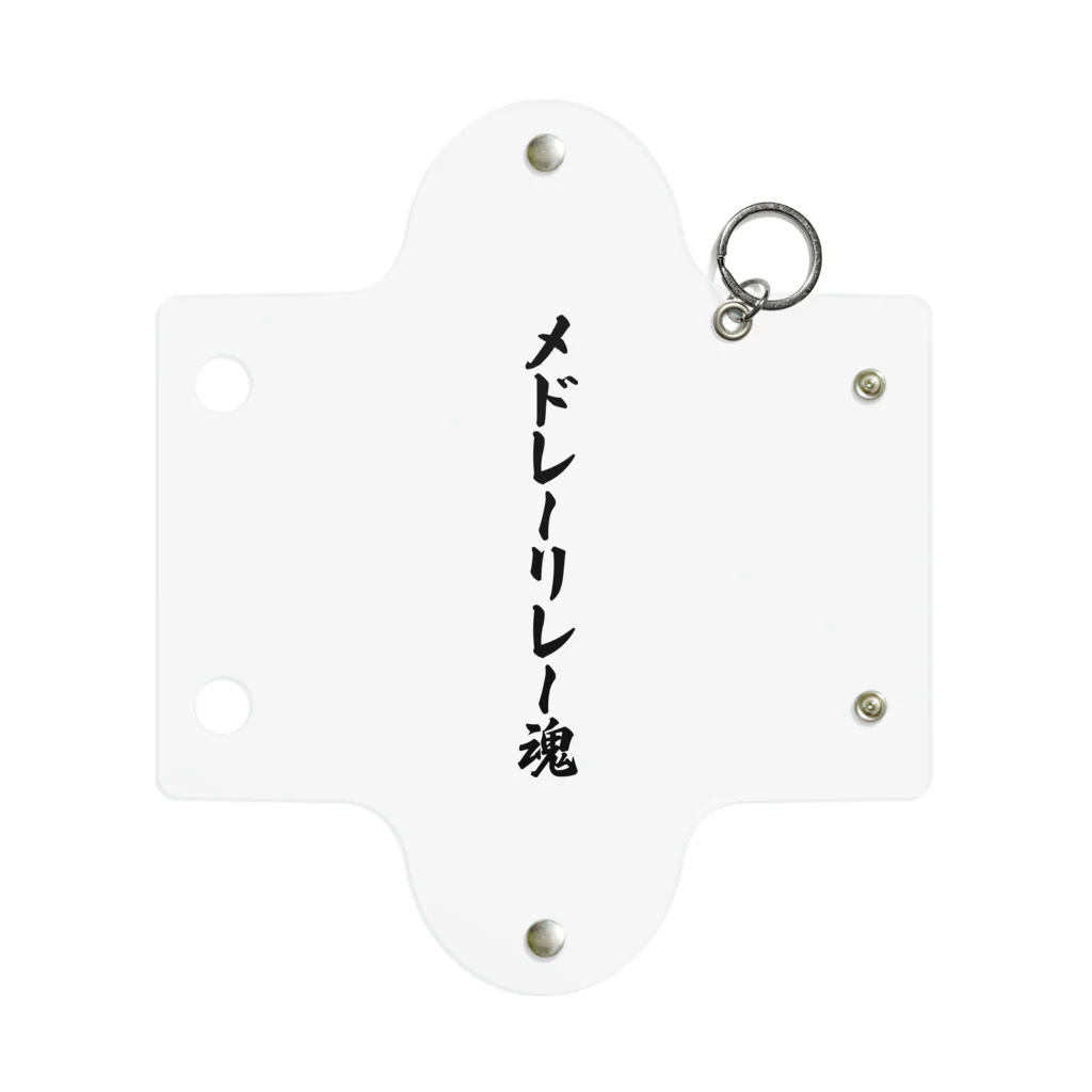 着る文字屋のメドレーリレー魂 Mini Clear Multipurpose Case