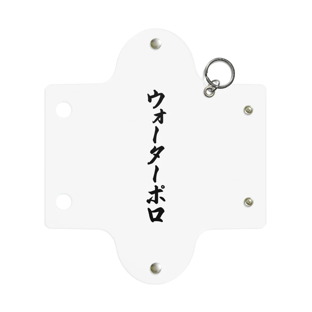 着る文字屋のウォーターポロ Mini Clear Multipurpose Case