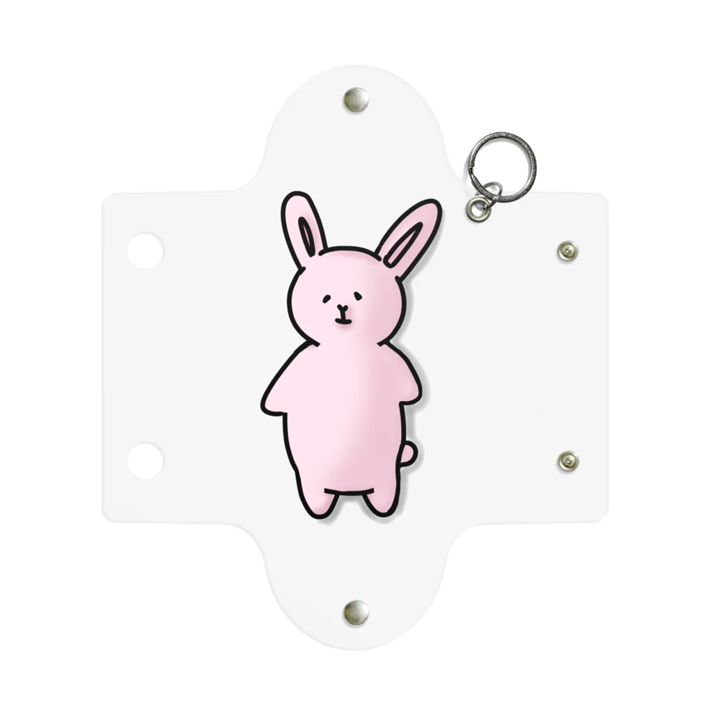 みつまめこshopのポテっとうさぎ Mini Clear Multipurpose Case