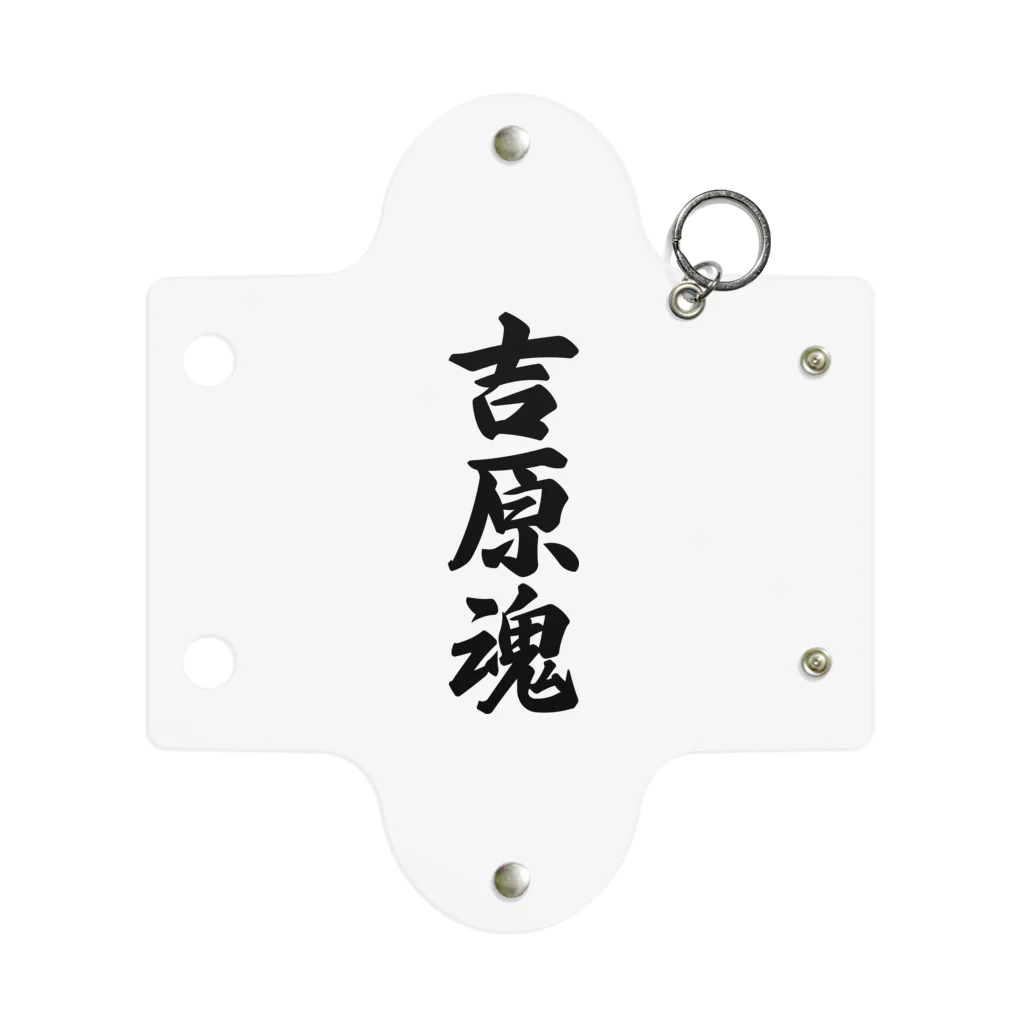 着る文字屋の吉原魂 （地元魂） Mini Clear Multipurpose Case