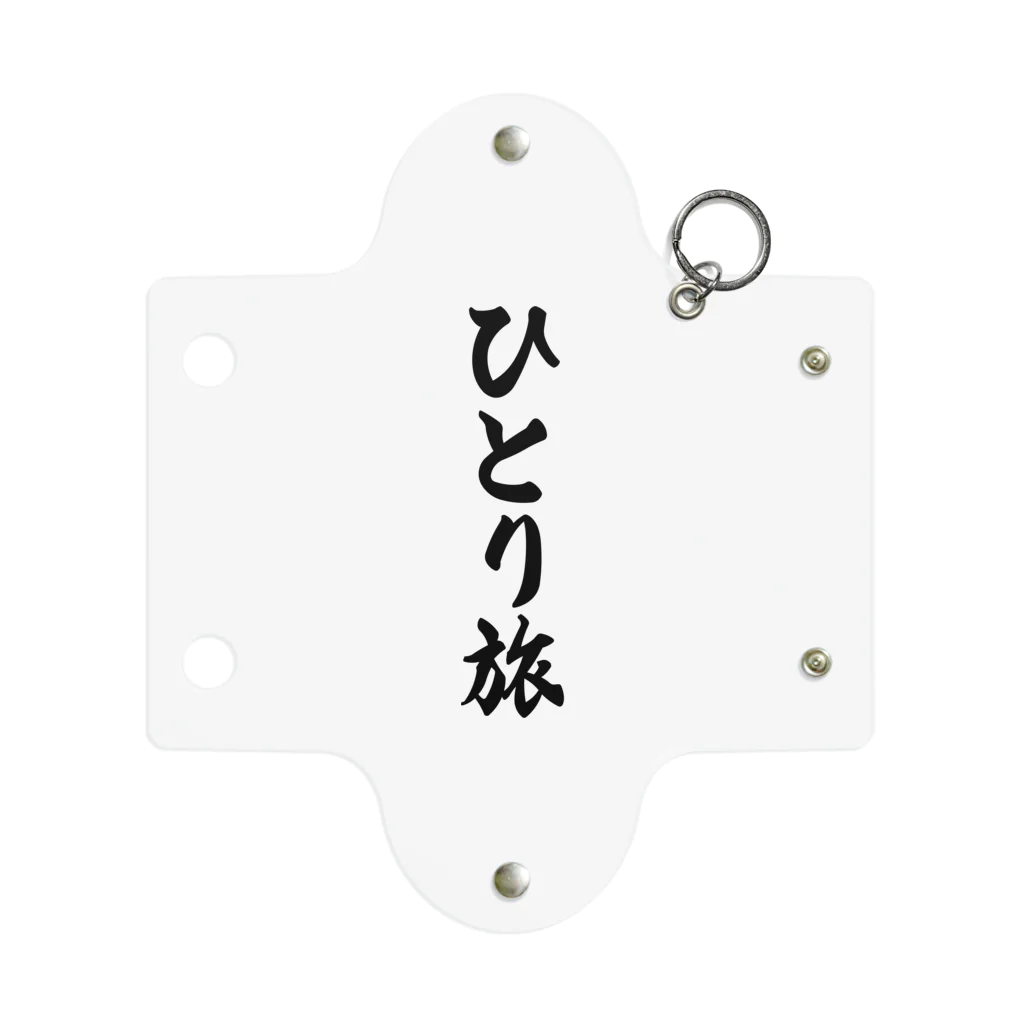 着る文字屋のひとり旅 Mini Clear Multipurpose Case