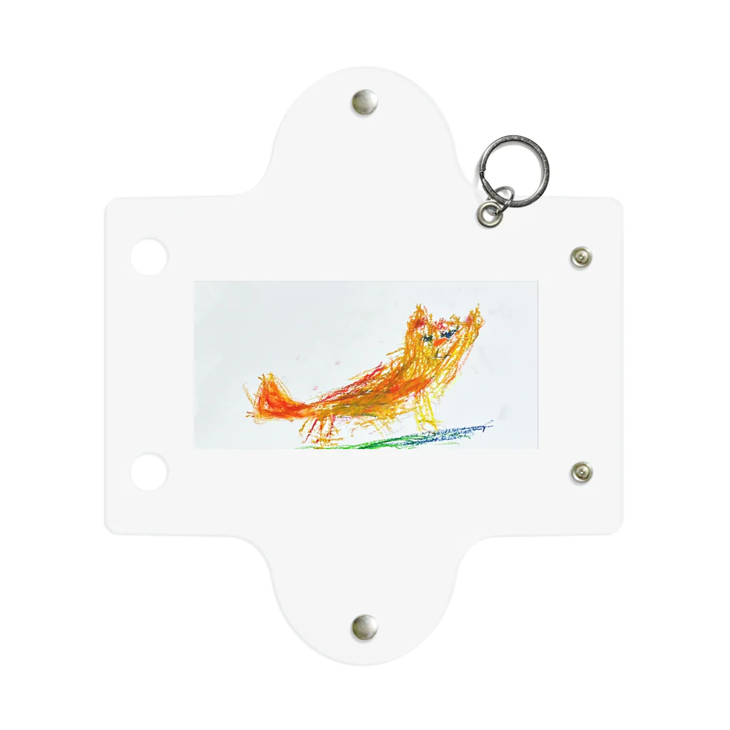 Creator_Dad-crocodileのキュートな子猫のイラスト Mini Clear Multipurpose Case