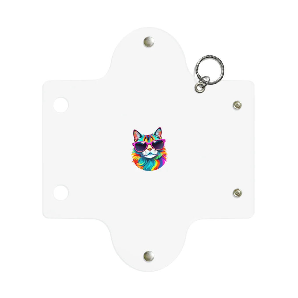 629_CAT_ARTのグラカラキャット2 Mini Clear Multipurpose Case