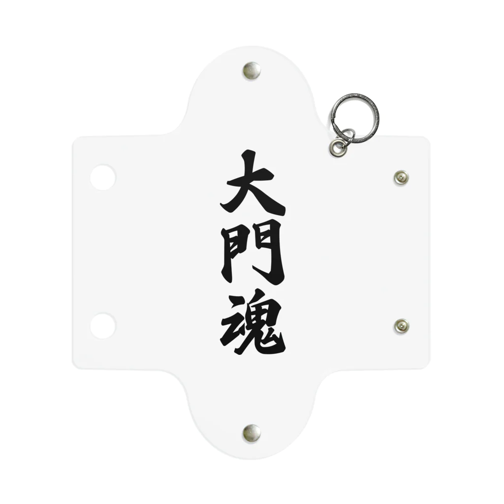 着る文字屋の大門魂 （地元魂） Mini Clear Multipurpose Case