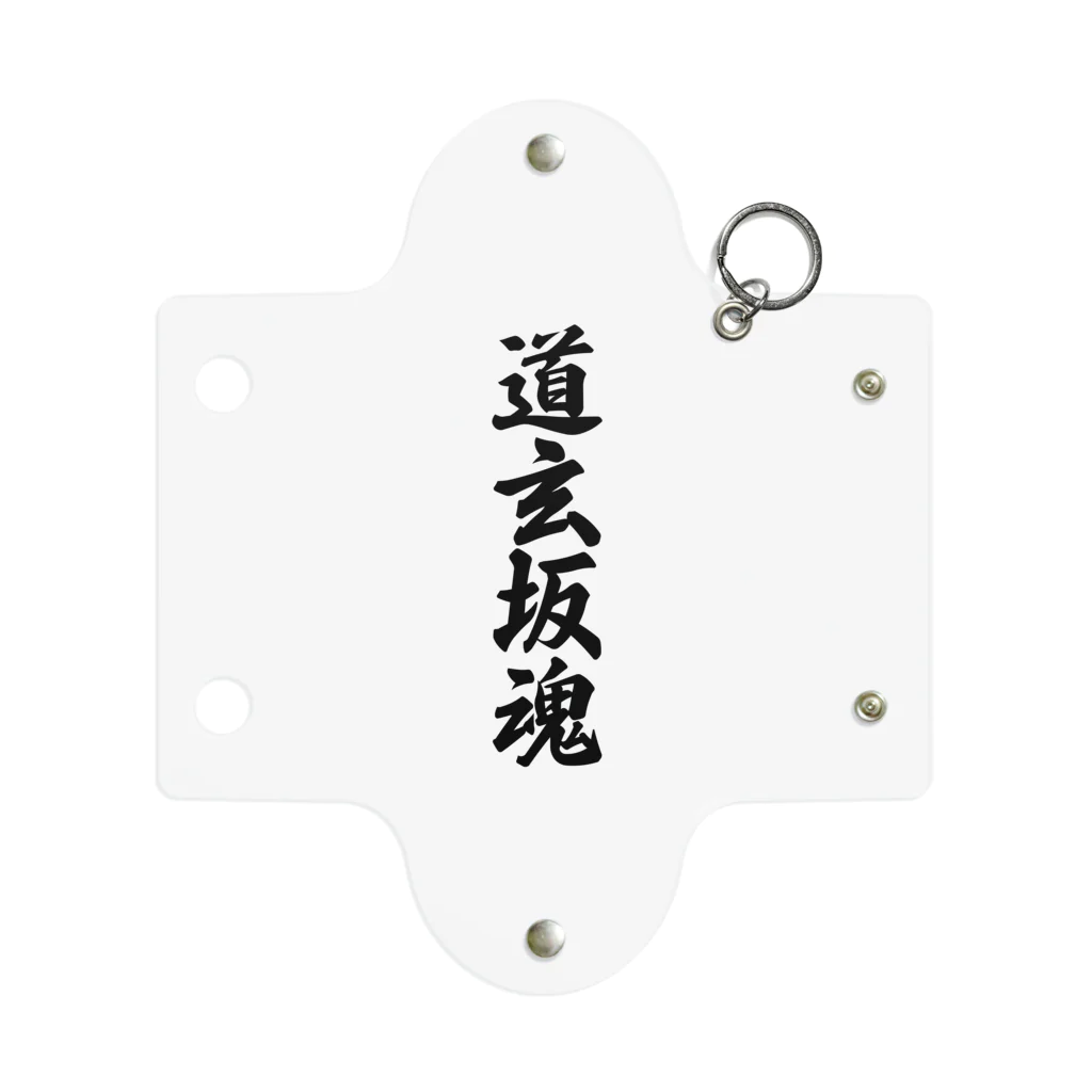 着る文字屋の道玄坂魂 （地元魂） Mini Clear Multipurpose Case