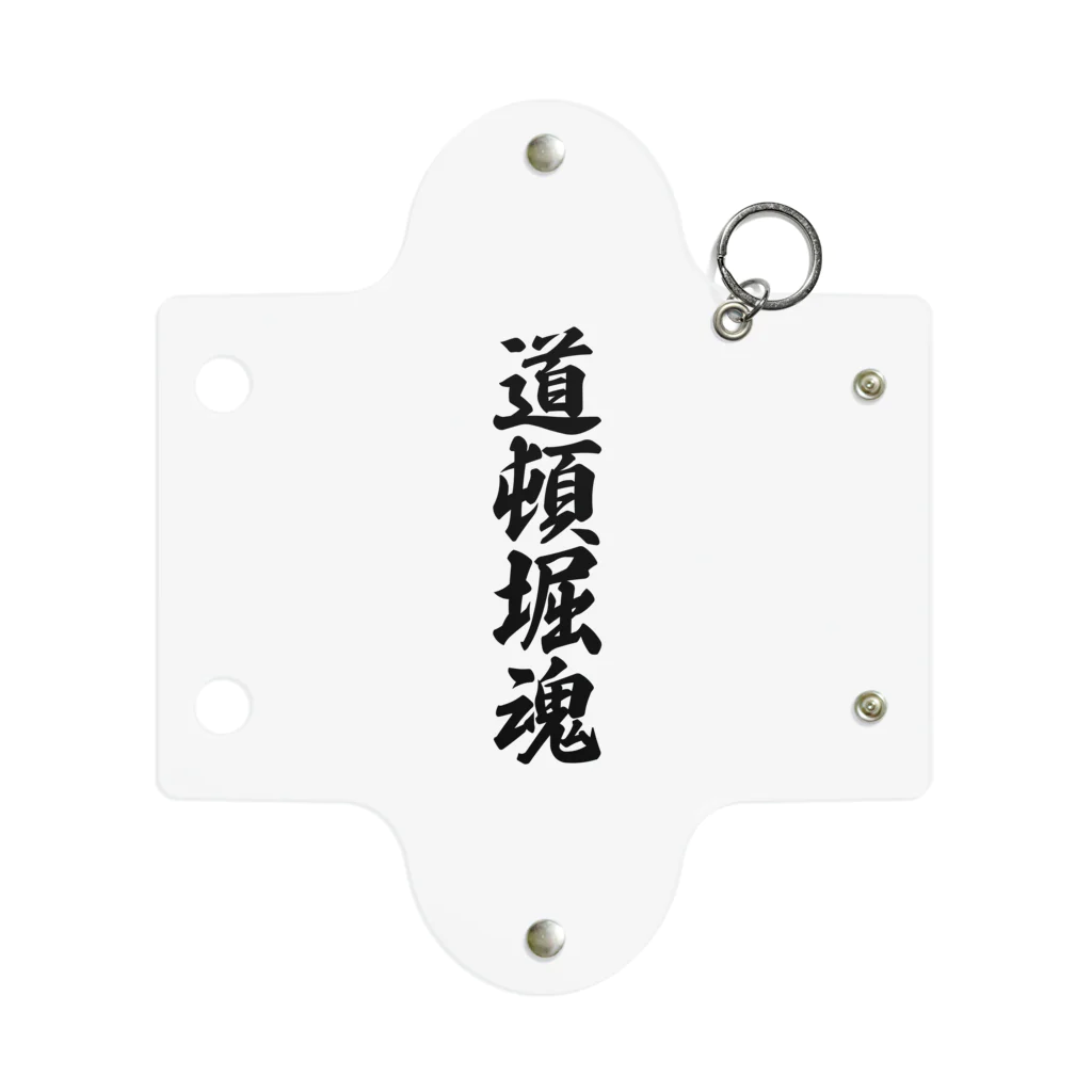 着る文字屋の道頓堀魂 （地元魂） Mini Clear Multipurpose Case