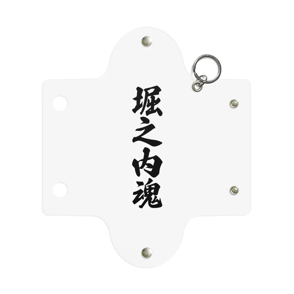 着る文字屋の堀之内魂 （地元魂） Mini Clear Multipurpose Case