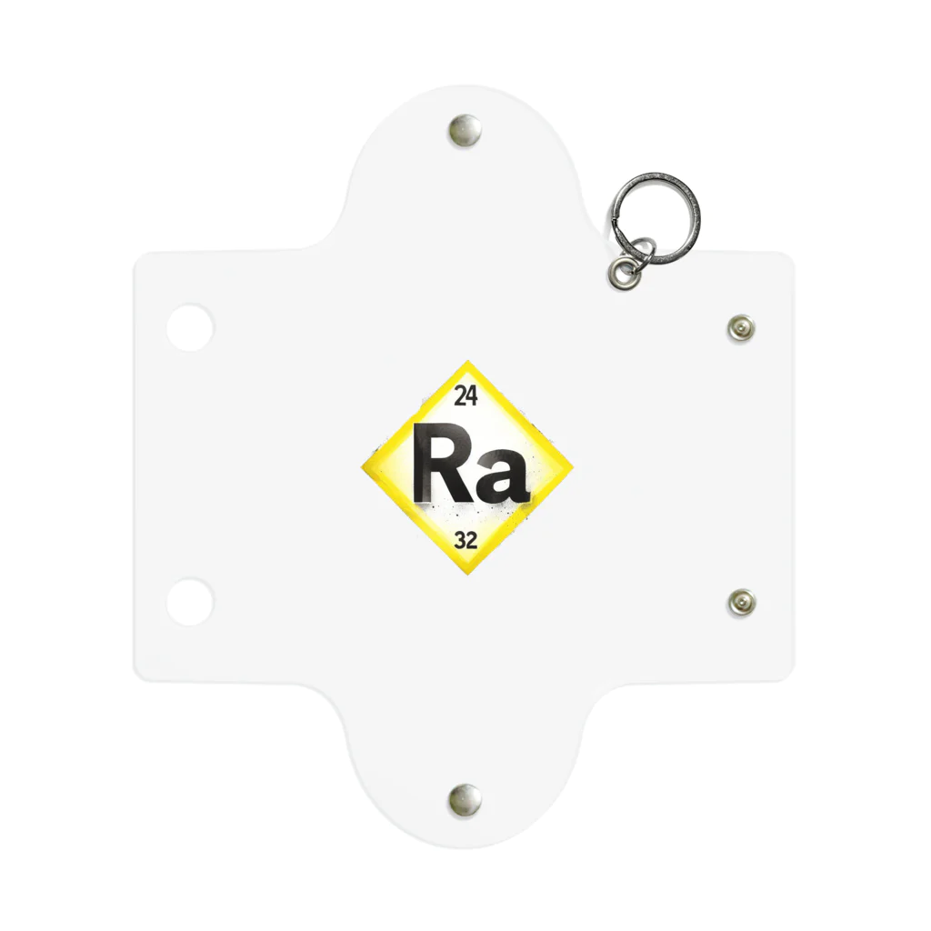 science closet（科学×ファッション）の元素シリーズ　~ラジウム Ra~ Mini Clear Multipurpose Case