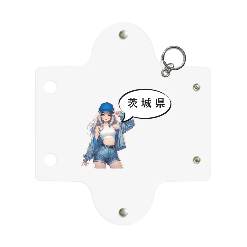 music_japanの茨城ガール（一部両面あり） Mini Clear Multipurpose Case