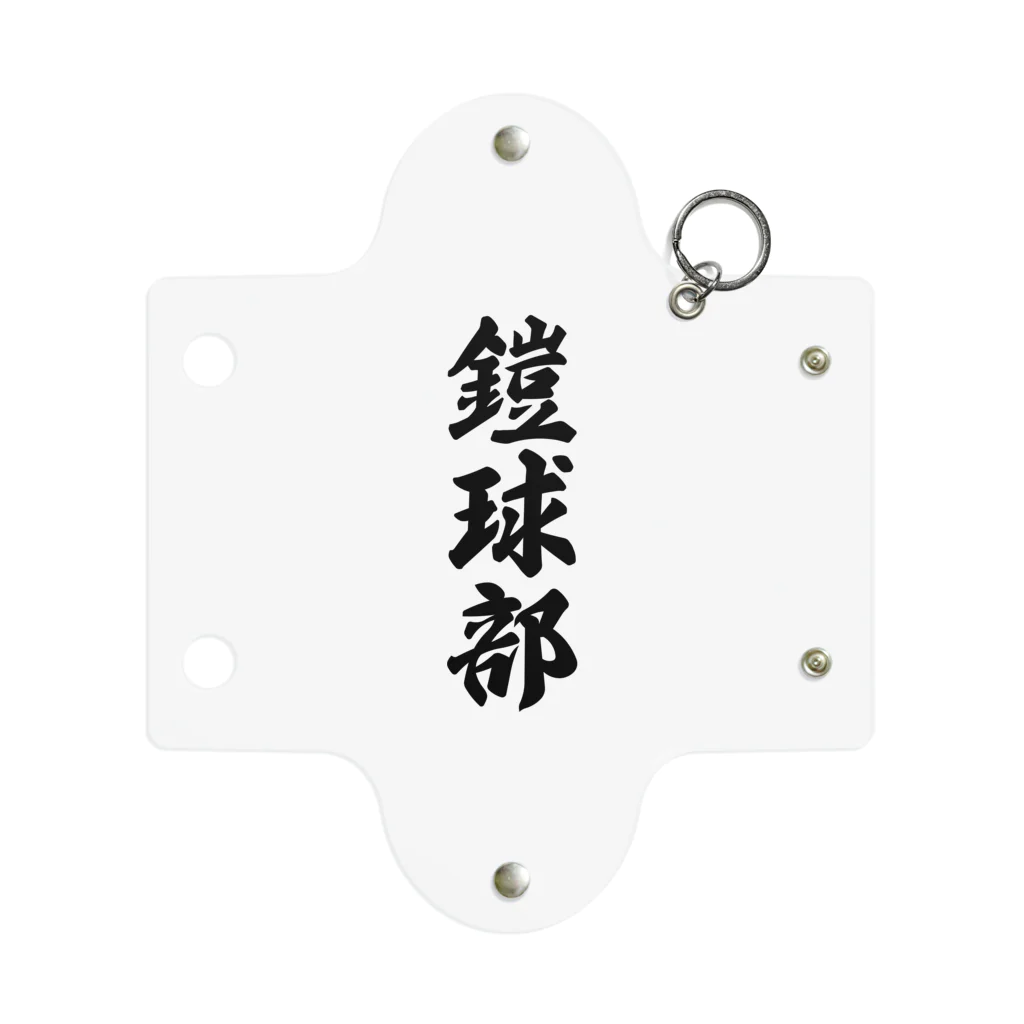 着る文字屋の鎧球部（アメリカンフットボール部） Mini Clear Multipurpose Case