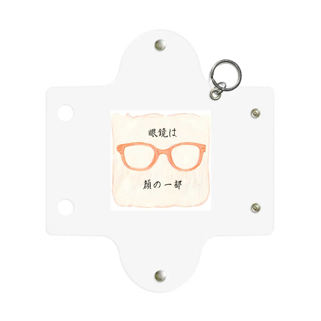 shop2004の眼鏡さん Mini Clear Multipurpose Case